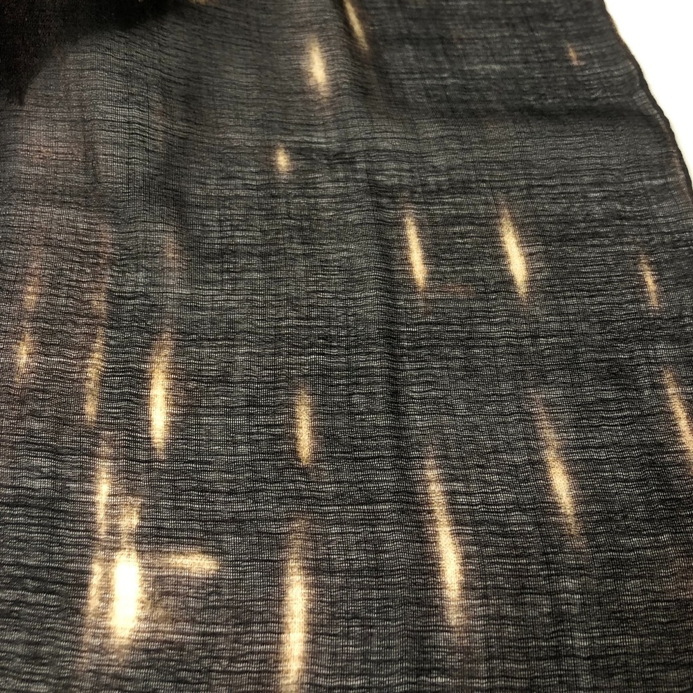Akris Black Multicolored Abstract Scarf - Picture 5 of 10